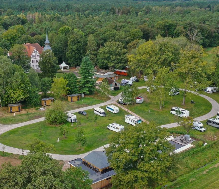 Schloss Sigroen Superior Camping Und Hotel Bad Wilsnack Luaran gambar